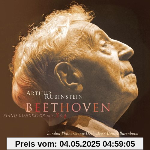 The Rubinstein Collection Vol. 78 (Beethoven: Klavierkonzerte Nr. 3-4) von Artur Rubinstein