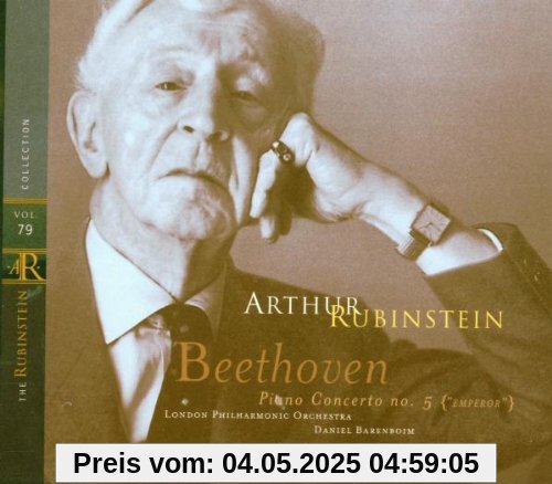 The Rubinstein Collection Vol. 79 (Beethoven: Klavierkonzert / Klaviersonate) von Artur Rubinstein