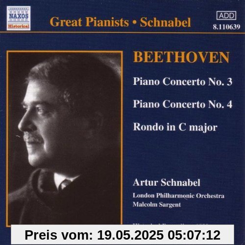 Klavierkonzerte 3+4/Rondo Klavierkonzerte 3+4/Rondo von Artur Schnabel