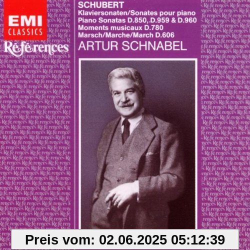 Klaviersonate 17, 20, 21 / Moment Mus von Artur Schnabel