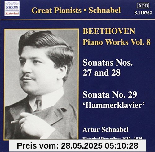 Klaviersonaten Nr. 27-29 von Artur Schnabel