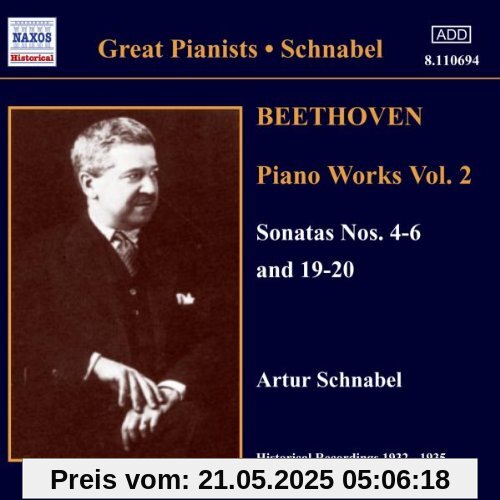 Klavierwerke Vol. 2 (Sonaten) von Artur Schnabel