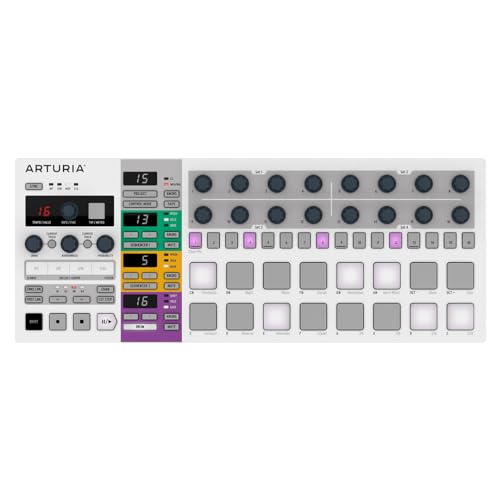 Arturia Beatstep Pro USB/MIDI/CV Controller & Sequencer mit 16 Projekten Kapazität von Arturia