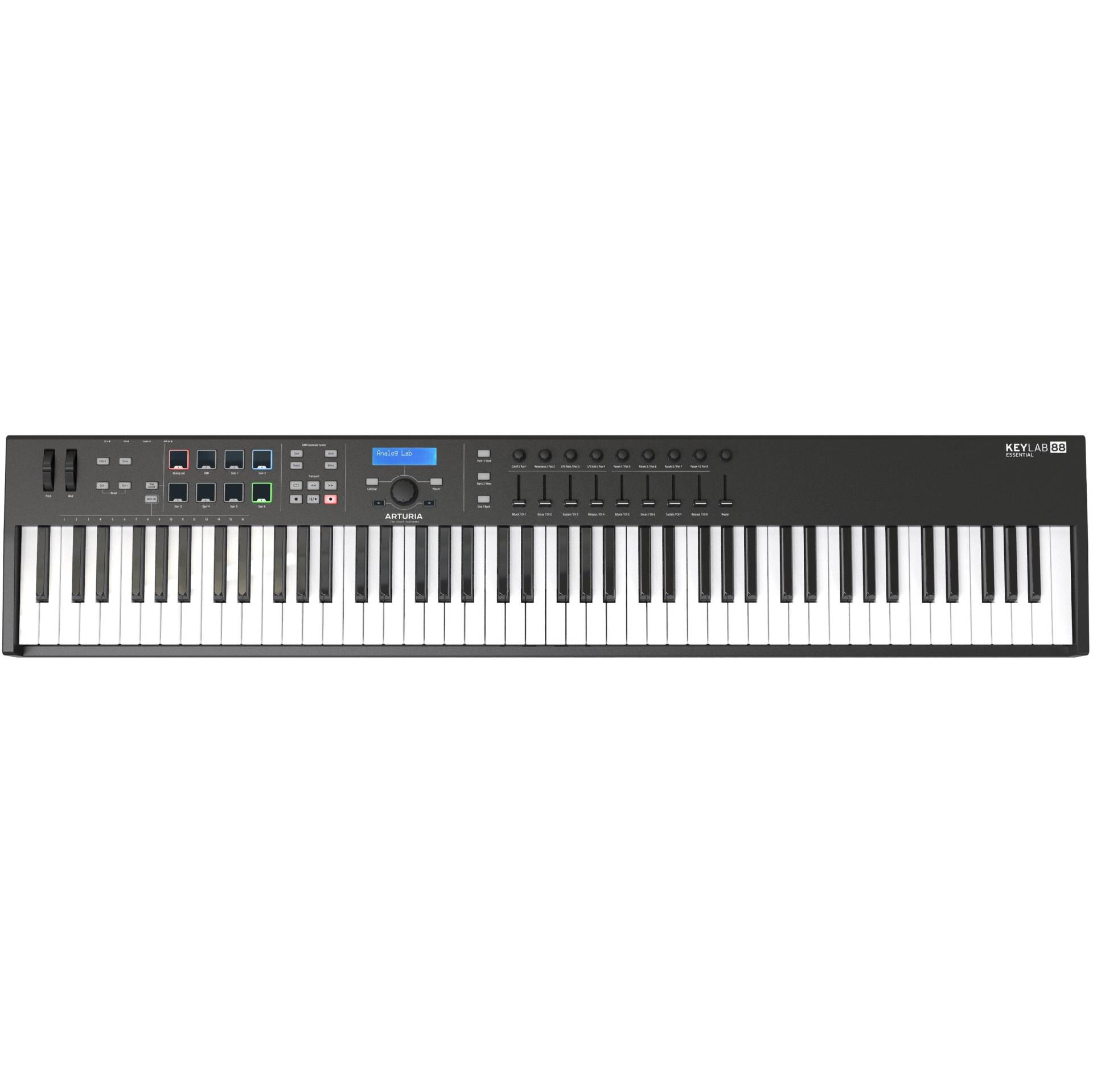 Arturia Keylab 88 Essential Black Limited Edition USB/MIDI Keyboard Arturia Keylab 88 Essential Black Limited Edition USB/MIDI Keyboard von Arturia