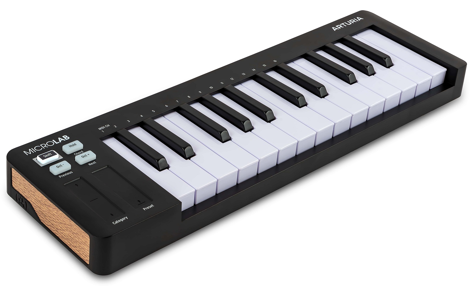 Arturia MicroLab Mk3 Black MIDI-Controller Arturia MicroLab Mk3 Black MIDI-Controller von Arturia