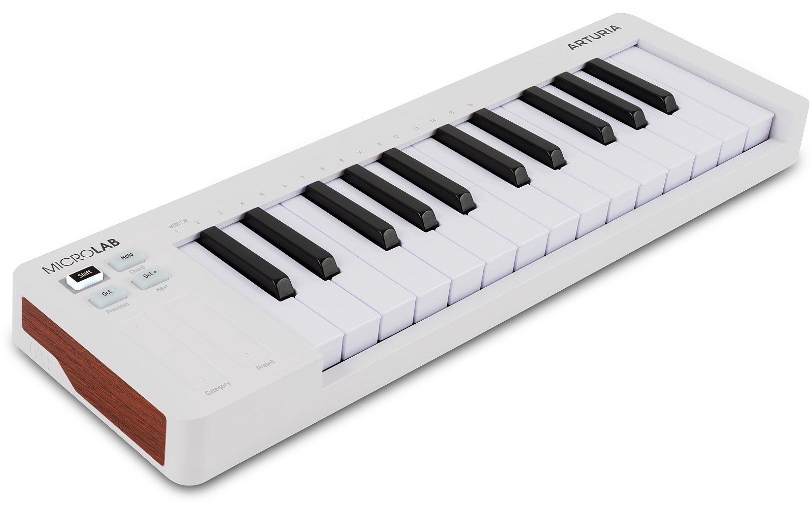 Arturia MicroLab Mk3 White MIDI-Controller Arturia MicroLab Mk3 White MIDI-Controller von Arturia