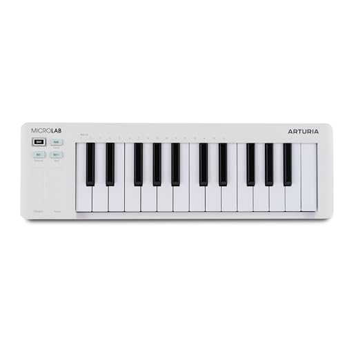Arturia MicroLab Mk3 White - Midi Keyboard Arturia MicroLab Mk3 White - Midi Keyboard von Arturia