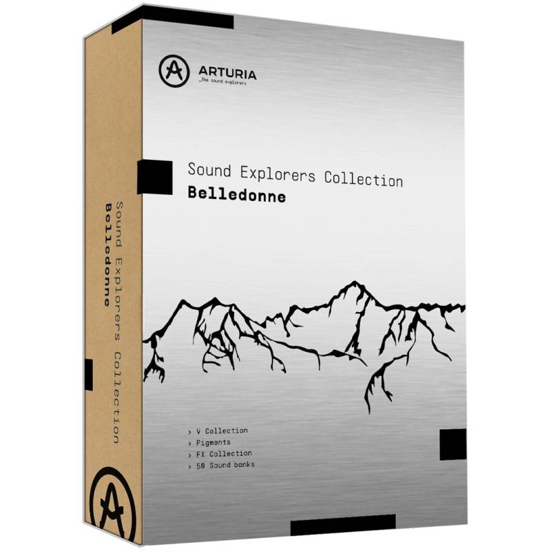 Arturia Sound Explorers Collection Belledonne SSD Hard Disk von Arturia