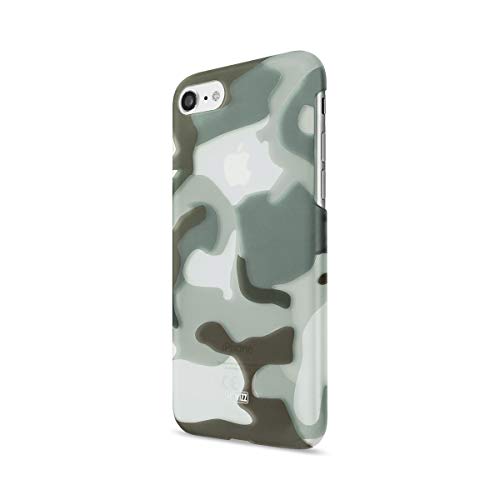 Artwizz Camouflage Clip Handyhülle kompatibel für iPhone SE (2022/2020) / 8/7 - Schlanke Hardcase Schutzhülle im Tarnmuster-Look - Classic von Artwizz
