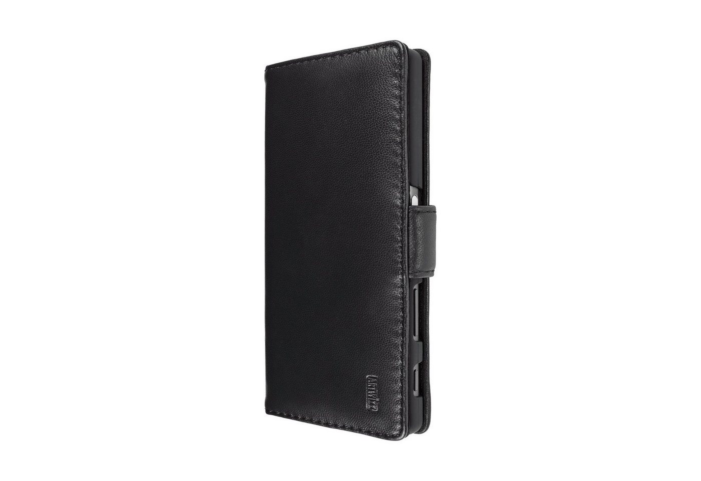 Artwizz Flip Case SeeJacket® Leather for Sony Xperia™ Z5, black, Sony Xperia Z5 von Artwizz