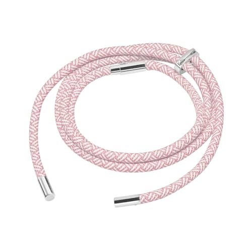 Artwizz HangOn Band - Umhängeband für HangOn Case, Handyketten & Hüllen mit Schlaufen - Verstellbares Ersatzband, 150 cm Länge - Light Salsa von Artwizz