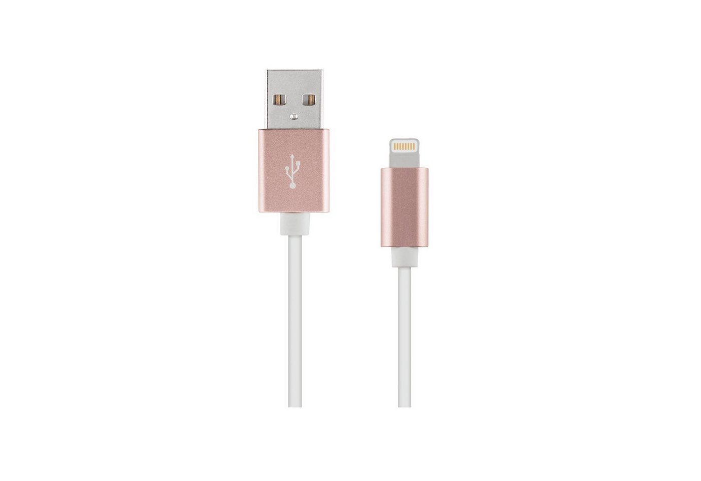 Artwizz Lightning Ladekabel / Datenkabel, MFI zertifiziert, Roségold 1m Lightningkabel, Lightning, USB-A (100 cm) von Artwizz