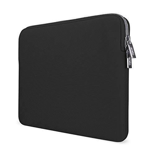 Artwizz Neoprene Sleeve Tasche kompatibel mit MacBook Air 13 (2024-2018), MB Pro 13 (2022-2016) - Schutzhülle mit Webpelz Schutzrand, Schwarz 13 Zoll von Artwizz