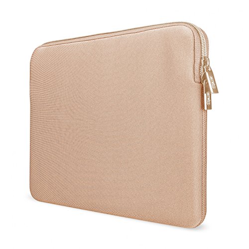 Artwizz Neoprene Sleeve Tasche kompatibel mit MacBook Air 13 (2024-2018) / MB Pro 13 (2022-2016) - Schutzhülle mit Webpelz Schutzrand, Gold 13 Zoll von Artwizz