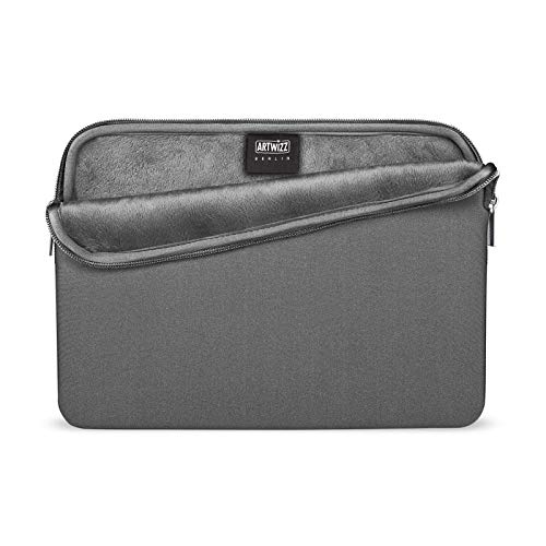 Artwizz Neoprene Sleeve Tasche kompatibel mit MacBook Air 15 (2023), MacBook Pro 15 (2020-2016) - Notebook Schutzhülle, Titan, 15 Zoll von Artwizz