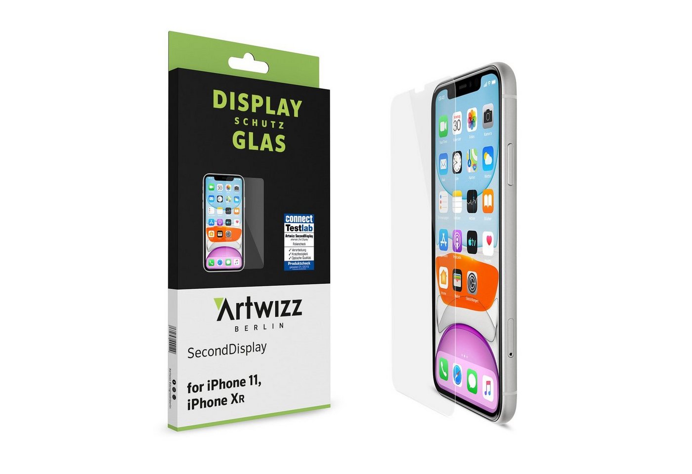 Artwizz Schutzfolie SecondDisplayDisplayschutz, iPhone 11 / iPhone XR von Artwizz