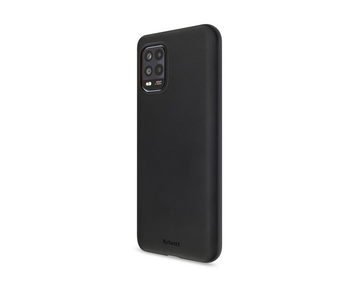 Artwizz Smartphone-Hülle Artwizz TPU Case - Artwizz TPU Case - Ultra dünne, elastische Schutzhülle mit matter Rückseite für Redmi Note 9, Schwarz von Artwizz