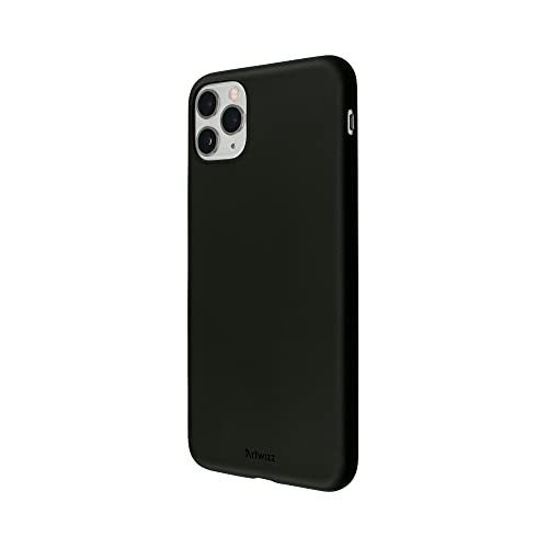 Artwizz TPU Case Handyhülle kompatibel mit iPhone 11 Pro Max - Schlanke Schutzhülle mit schwarz-Matter Rückseite - Black von Artwizz