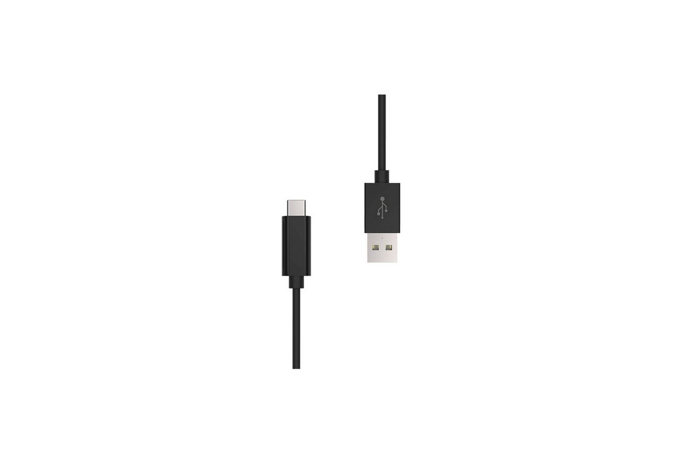Artwizz USB-C auf USB-A male 2 Meter Kabel, Datenkabel, Ladekabel, Schwarz Smartphone-Kabel, USB Typ-C 2.0, USB-A (200 cm) von Artwizz