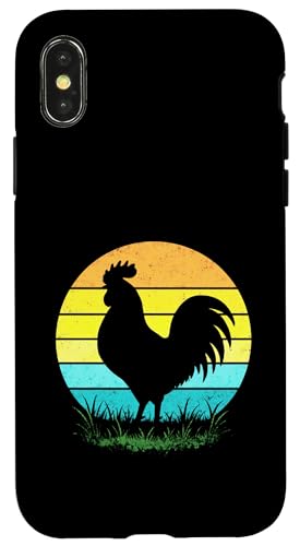 Hühner Lustig Humor Vintage Landwirt Bauer Hülle für iPhone X/XS Hühner Lustig Humor Vintage Landwirt Bauer Hülle für iPhone X/XS von Artwork