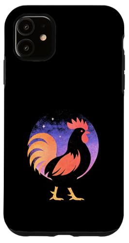 Huhn Retro Vintage Funny Farm Animal Colorful Hülle für iPhone 11 Huhn Retro Vintage Funny Farm Animal Colorful Hülle für iPhone 11 von Artwork