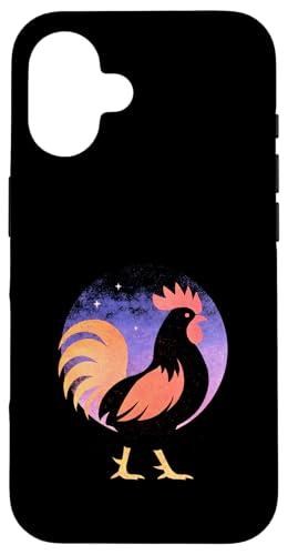 Huhn Retro Vintage Funny Farm Animal Colorful Hülle für iPhone 16 Huhn Retro Vintage Funny Farm Animal Colorful Hülle für iPhone 16 von Artwork