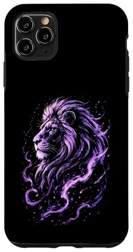 Löwenviolett, majestätisches Wildgebrüll, Naturkunst, kraftvoll Hülle für iPhone 11 Pro Max Löwenviolett, majestätisches Wildgebrüll, Naturkunst, kraftvoll Hülle für iPhone 11 Pro Max von Artwork