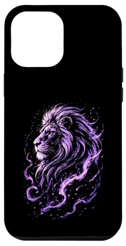 Löwenviolett, majestätisches Wildgebrüll, Naturkunst, kraftvoll Hülle für iPhone 12 Pro Max Löwenviolett, majestätisches Wildgebrüll, Naturkunst, kraftvoll Hülle für iPhone 12 Pro Max von Artwork