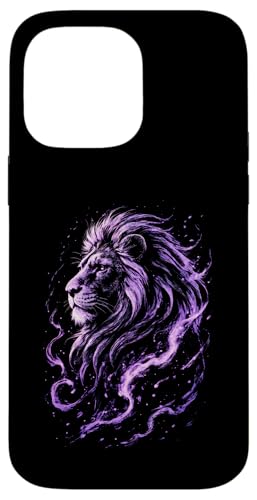 Löwenviolett, majestätisches Wildgebrüll, Naturkunst, kraftvoll Hülle für iPhone 14 Pro Max Löwenviolett, majestätisches Wildgebrüll, Naturkunst, kraftvoll Hülle für iPhone 14 Pro Max von Artwork