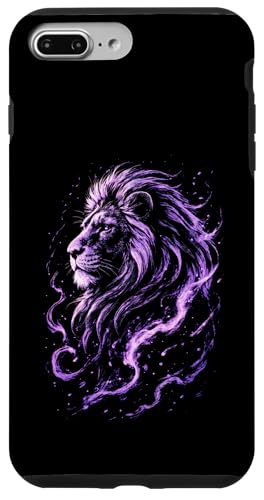 Löwenviolett, majestätisches Wildgebrüll, Naturkunst, kraftvoll Hülle für iPhone 7 Plus/8 Plus Löwenviolett, majestätisches Wildgebrüll, Naturkunst, kraftvoll Hülle für iPhone 7 Plus/8 Plus von Artwork