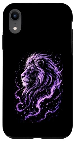Löwenviolett, majestätisches Wildgebrüll, Naturkunst, kraftvoll Hülle für iPhone XR Löwenviolett, majestätisches Wildgebrüll, Naturkunst, kraftvoll Hülle für iPhone XR von Artwork