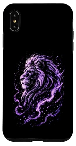 Löwenviolett, majestätisches Wildgebrüll, Naturkunst, kraftvoll Hülle für iPhone XS Max Löwenviolett, majestätisches Wildgebrüll, Naturkunst, kraftvoll Hülle für iPhone XS Max von Artwork