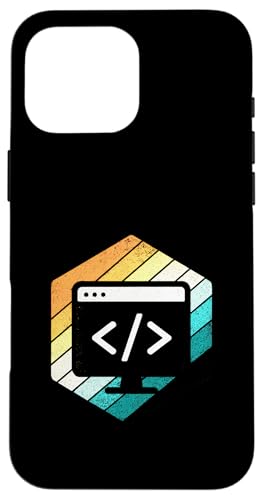 Retro Vintage Geek Nerd Tech Informatik Hülle für iPhone 16 Pro Max Retro Vintage Geek Nerd Tech Informatik Hülle für iPhone 16 Pro Max von Artwork