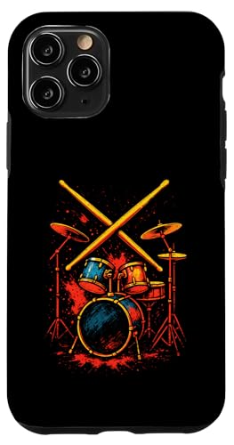 Schlagzeug Rhythmus Bunte Perkussion Beat Schlagzeuger Hülle für iPhone 11 Pro Schlagzeug Rhythmus Bunte Perkussion Beat Schlagzeuger Hülle für iPhone 11 Pro von Artwork