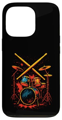 Schlagzeug Rhythmus Bunte Perkussion Beat Schlagzeuger Hülle für iPhone 13 Pro Schlagzeug Rhythmus Bunte Perkussion Beat Schlagzeuger Hülle für iPhone 13 Pro von Artwork