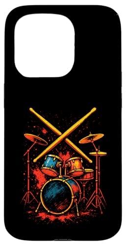 Schlagzeug Rhythmus Bunte Perkussion Beat Schlagzeuger Hülle für iPhone 15 Pro Schlagzeug Rhythmus Bunte Perkussion Beat Schlagzeuger Hülle für iPhone 15 Pro von Artwork