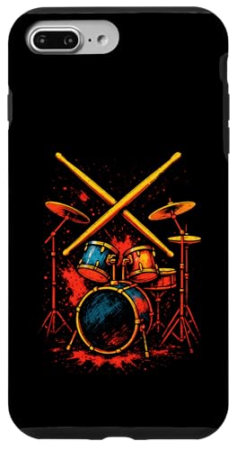 Schlagzeug Rhythmus Bunte Perkussion Beat Schlagzeuger Hülle für iPhone 7 Plus/8 Plus Schlagzeug Rhythmus Bunte Perkussion Beat Schlagzeuger Hülle für iPhone 7 Plus/8 Plus von Artwork