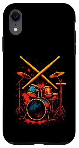 Schlagzeug Rhythmus Bunte Perkussion Beat Schlagzeuger Hülle für iPhone XR Schlagzeug Rhythmus Bunte Perkussion Beat Schlagzeuger Hülle für iPhone XR von Artwork