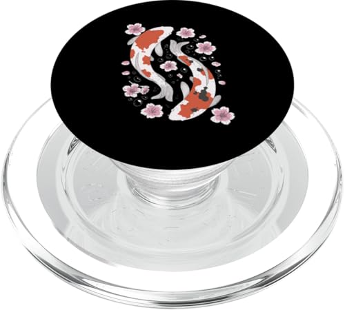 Japanische Kirschblüten Koifisch Koi Karpfen Fisch PopSockets PopGrip für MagSafe Japanische Kirschblüten Koifisch Koi Karpfen Fisch PopSockets PopGrip für MagSafe von Artworkfire
