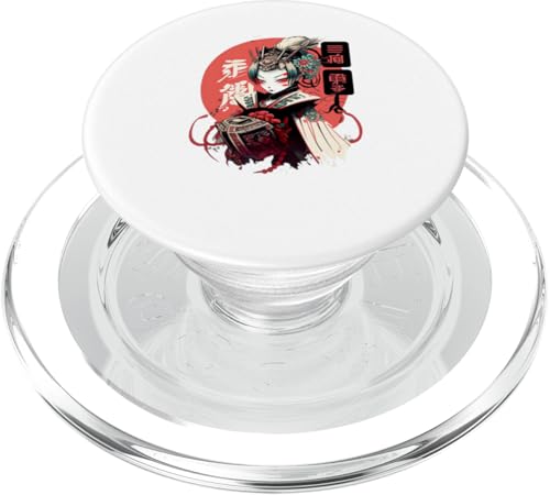 Japanischer Mythischer Roboter Geisha Roboter PopSockets PopGrip für MagSafe Japanischer Mythischer Roboter Geisha Roboter PopSockets PopGrip für MagSafe von Artworkfire