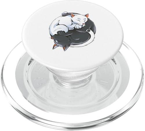 Meditative Zen Yin Yang Katzen PopSockets PopGrip für MagSafe Meditative Zen Yin Yang Katzen PopSockets PopGrip für MagSafe von Artworkfire