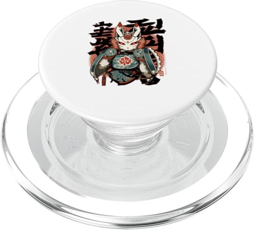 Roboter Kitsune Japanische Robotik Kitsune Fuchs Fabelwesen PopSockets PopGrip für MagSafe Roboter Kitsune Japanische Robotik Kitsune Fuchs Fabelwesen PopSockets PopGrip für MagSafe von Artworkfire