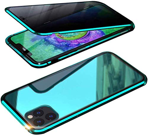 AruMinna Magnetische Handyhülle, ultradünn, Anti-Spionage-Funktion, 360°-Schutz, Privatsphäre, transparent, doppelseitig, gehärtetes Glas, Grün AruMinna Magnetische Handyhülle, ultradünn, Anti-Spionage-Funktion, 360°-Schutz, Privatsphäre, transparent, doppelseitig, gehärtetes Glas, Grün von AruMinna