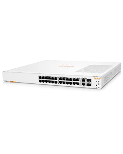 Aruba Instant On 1960 24-Port Gb Smart Switch-24x 1G | 2x SFP+ | 2x10GBase-T (JL806A#ABB) von Aruba a Hewlett Packard Enterprise company
