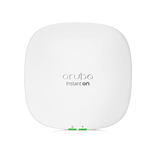 Aruba Instant On AP25 4x4 Wi-Fi 6 Access Point | RW Rest-of-World-Modell | Netzteil Nicht im Lieferumfang enthalten (R9B28A) von Aruba a Hewlett Packard Enterprise company