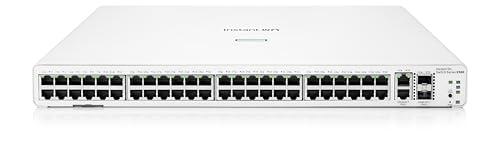 HPE Networking Instant On-Switch-Serie 1960 – Intelligent verwalteter Layer 2+-Ethernet-Switch mit 48-Port Gb und PoE 600W | 48x 1G | 2X 10GBase-T, 2X SFP+ | EU-Kabel (JL809A#ABB) von Aruba a Hewlett Packard Enterprise company