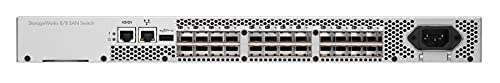 Hewlett Packard Enterprise HPE 8/8 (8) Full Fabric Ports Enabled SAN Switch – Switch – verwaltet – 8 x SFP+ 8 GB Fibre Channel – Montage auf Rack von Aruba a Hewlett Packard Enterprise company