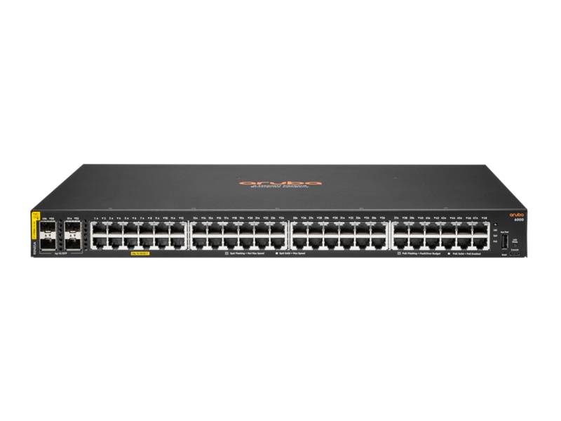 HPE Aruba Networking CX6000 52-Port Switch (R8N85A) [48x Gigabit LAN, PoE+, 4x SFP] von HPE