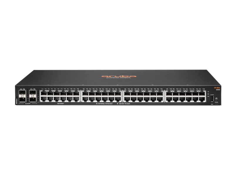 Aruba 6000 52-Port Switch (R8N86A) [48x Gigabit LAN, 4x SFP] von Aruba