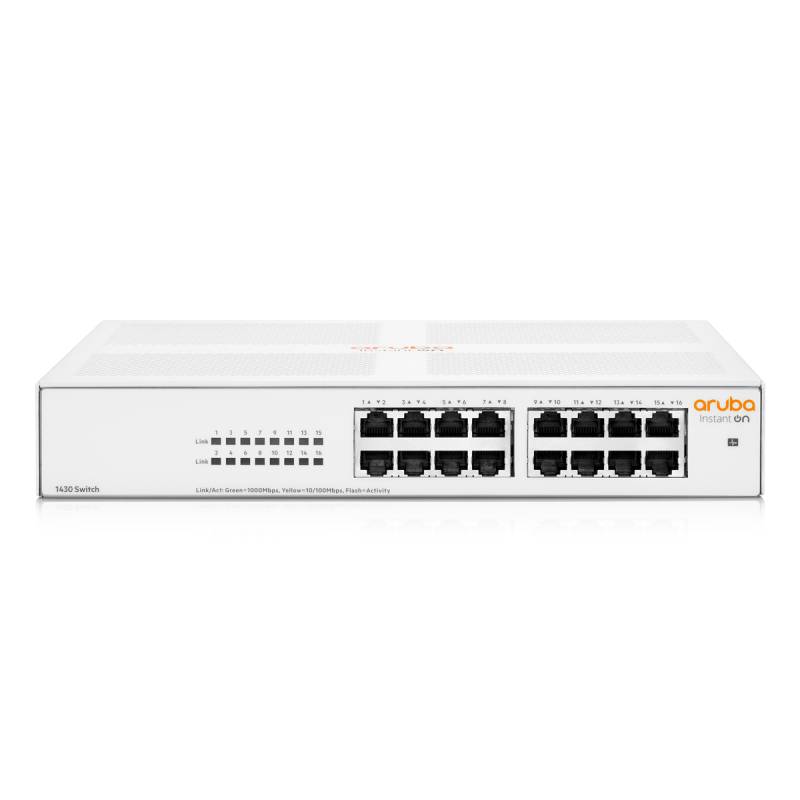 HPE Networking Instant On 1430 Unmanaged Switch (R8R47A) [16x Gigabit Ethernet] von HPE